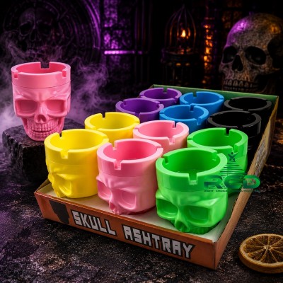 BUTT BUCKET SKULL 12CT/ DISPLAY